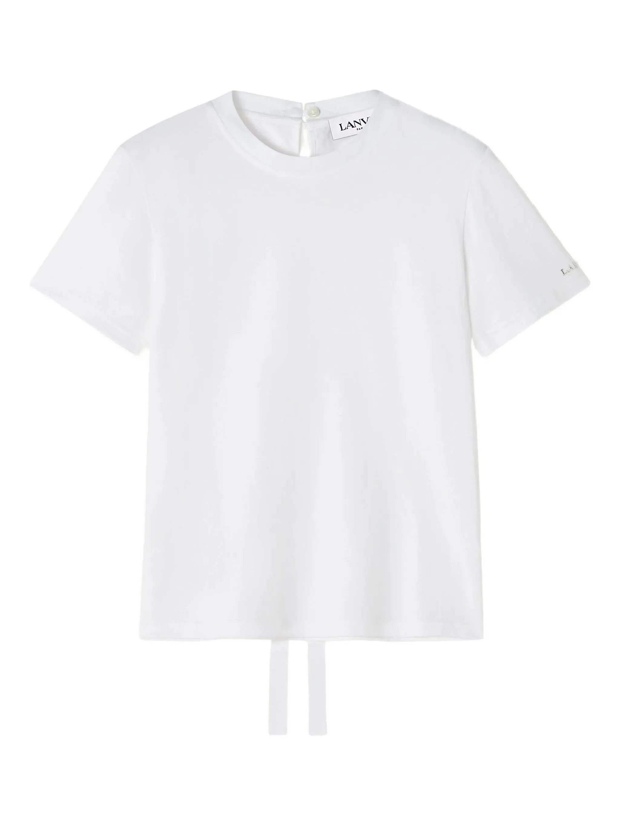 WHITE COTTON T-SHIRT sold by Lord & Taylor