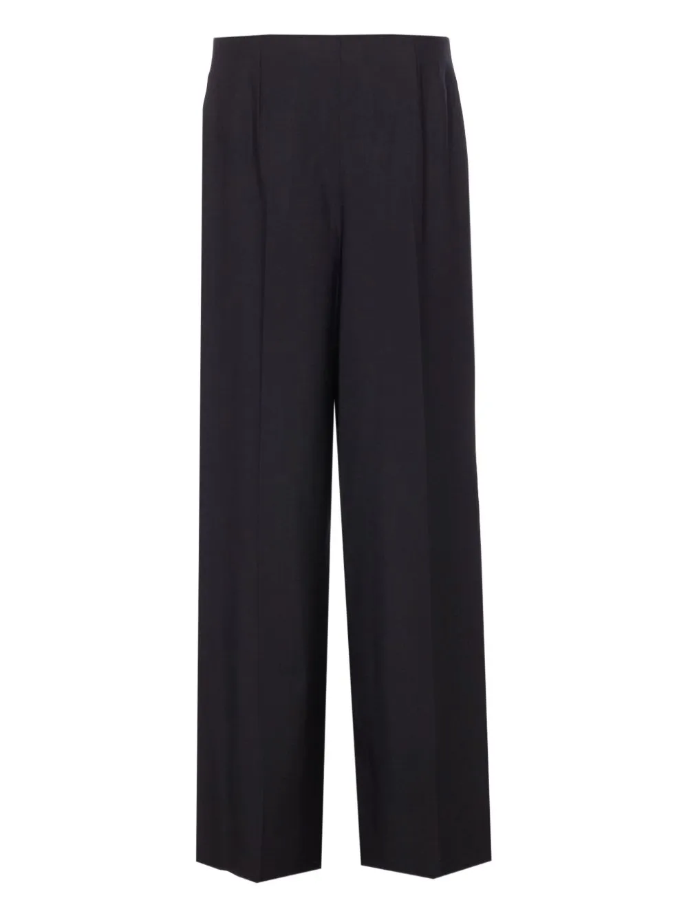 BLACK WOOL STRAIGHT PANTS sold by Lord & Taylor product image thumbnail 2