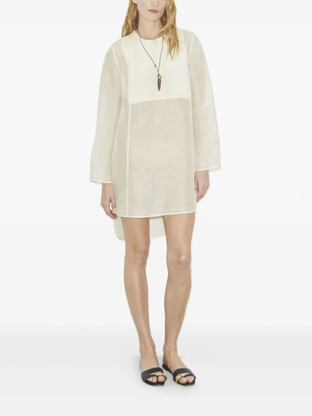 LINEN AND SILK TUNIC sold by Lord & Taylor product image thumbnail 2