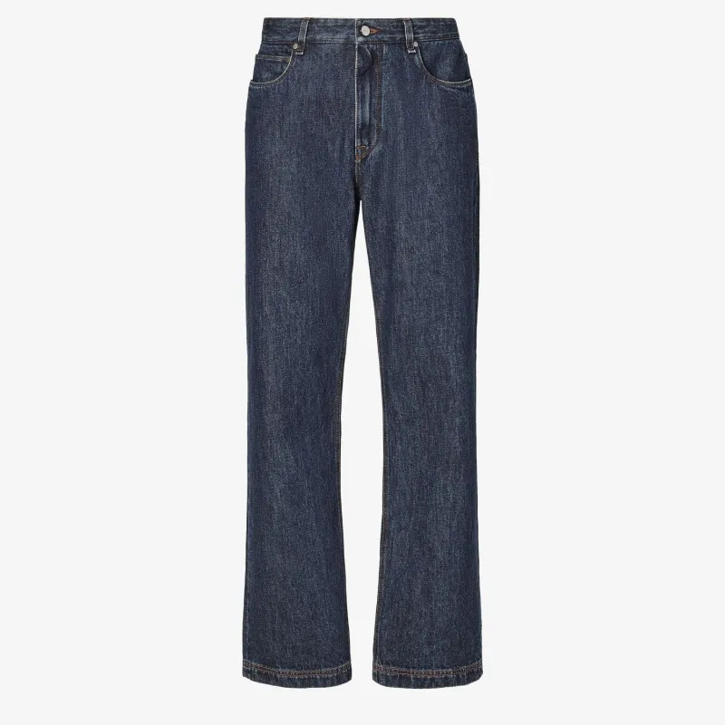 STRAIGHT LEG JEANS WITH FIVE POCKETS sold by Lord & Taylor