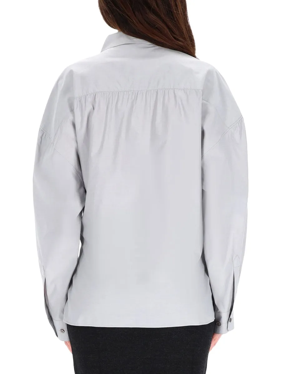 STRAIGHT TWISTED COLLAR SHIRT sold by Lord & Taylor product image thumbnail 2