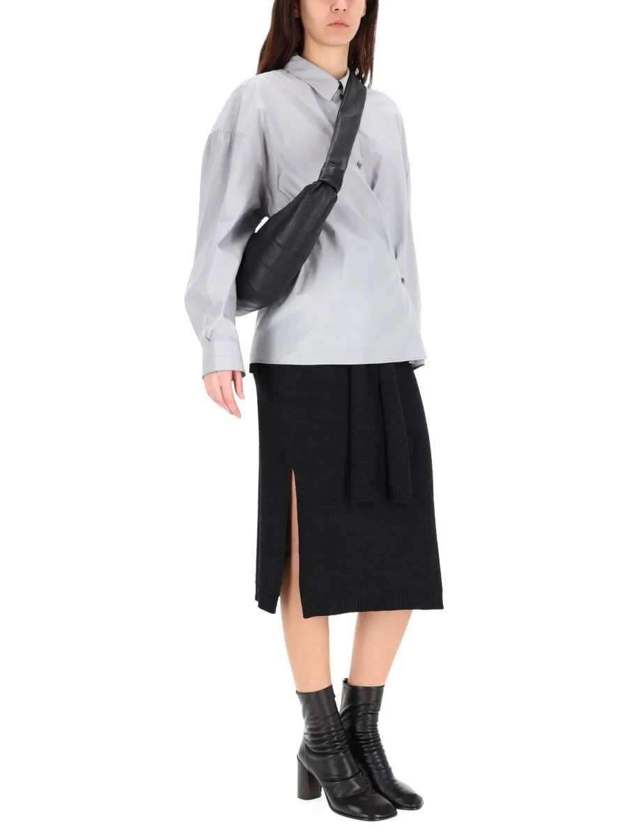 STRAIGHT TWISTED COLLAR SHIRT sold by Lord & Taylor