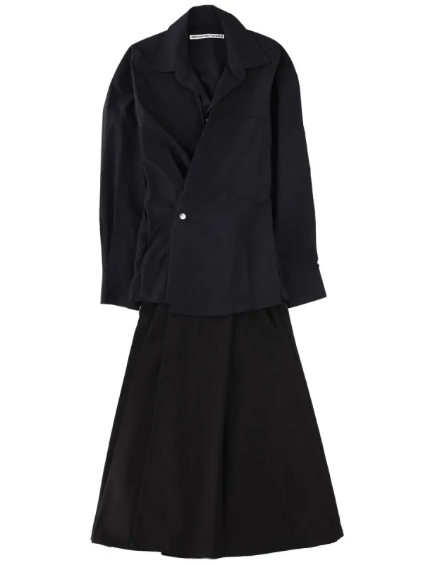 BLACK ORGANIC COTTON DRESS sold by Lord & Taylor