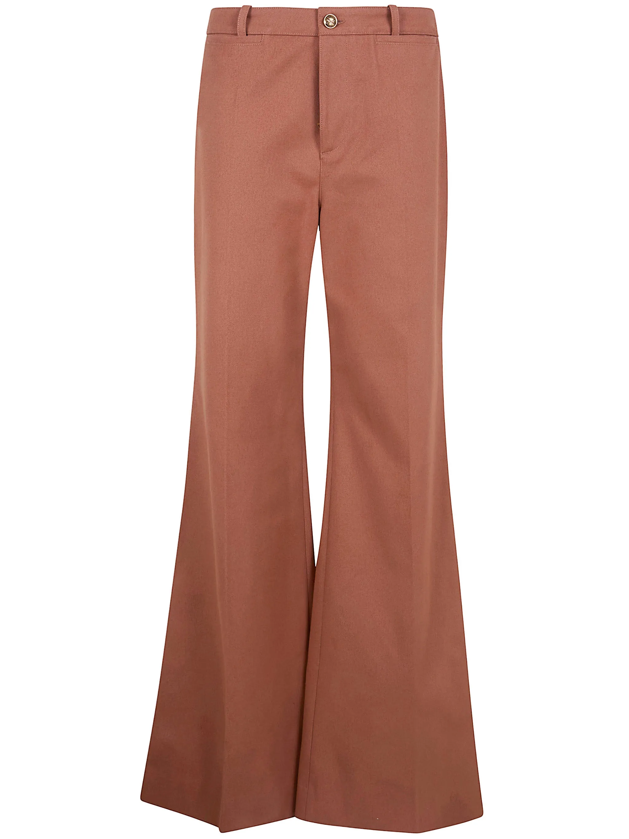 HIGH WAISTED FLARED LEG TROUSERS sold by Lord & Taylor product image thumbnail 4