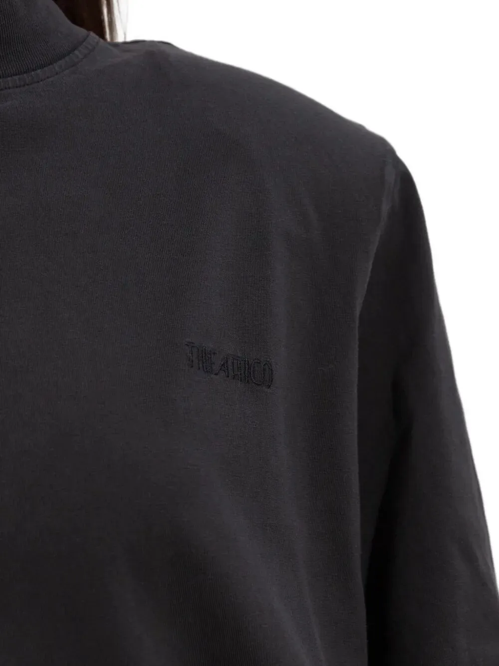 LOGO EMBROIDERED OVERSIZED T-SHIRT sold by Lord & Taylor product image thumbnail 4