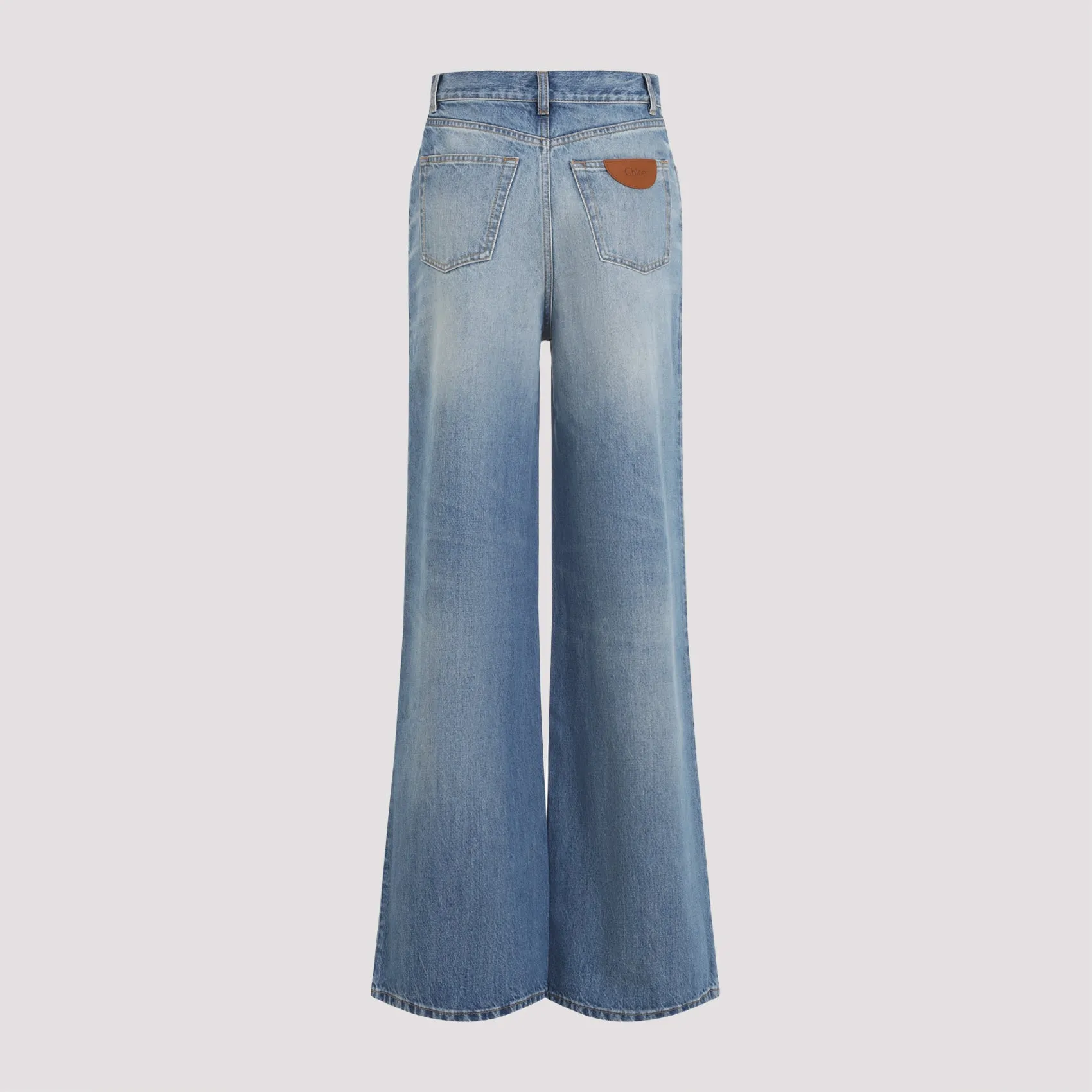 HIGH WAISTED WIDE LEG DENIM sold by Lord & Taylor product image thumbnail 4