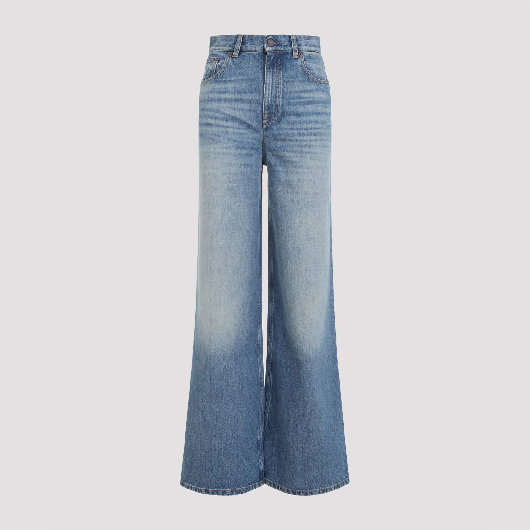 HIGH WAISTED WIDE LEG DENIM sold by Lord & Taylor product image thumbnail 3