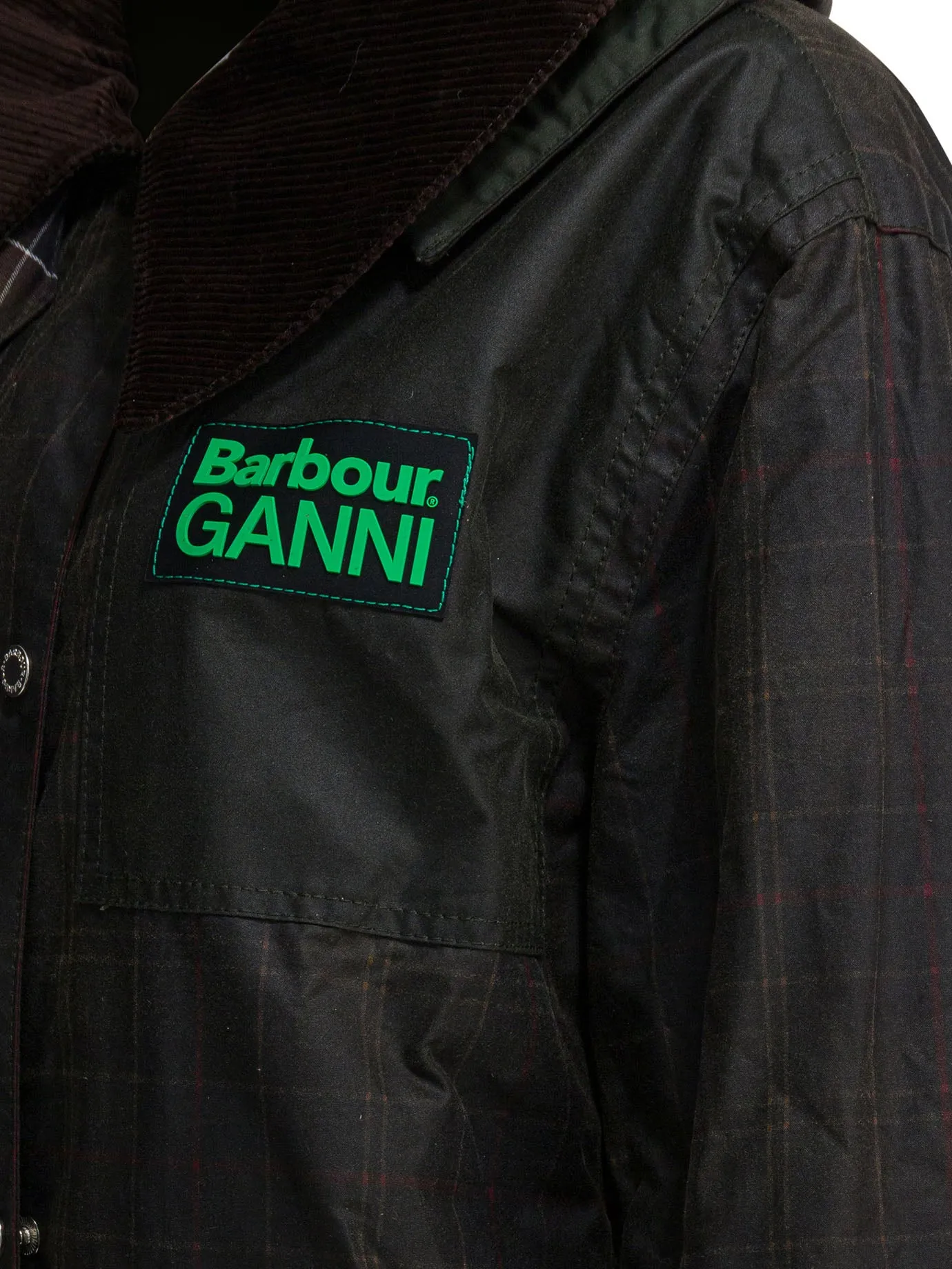 BARBOUR X GANNI WAXED JACKET sold by Lord & Taylor product image thumbnail 3