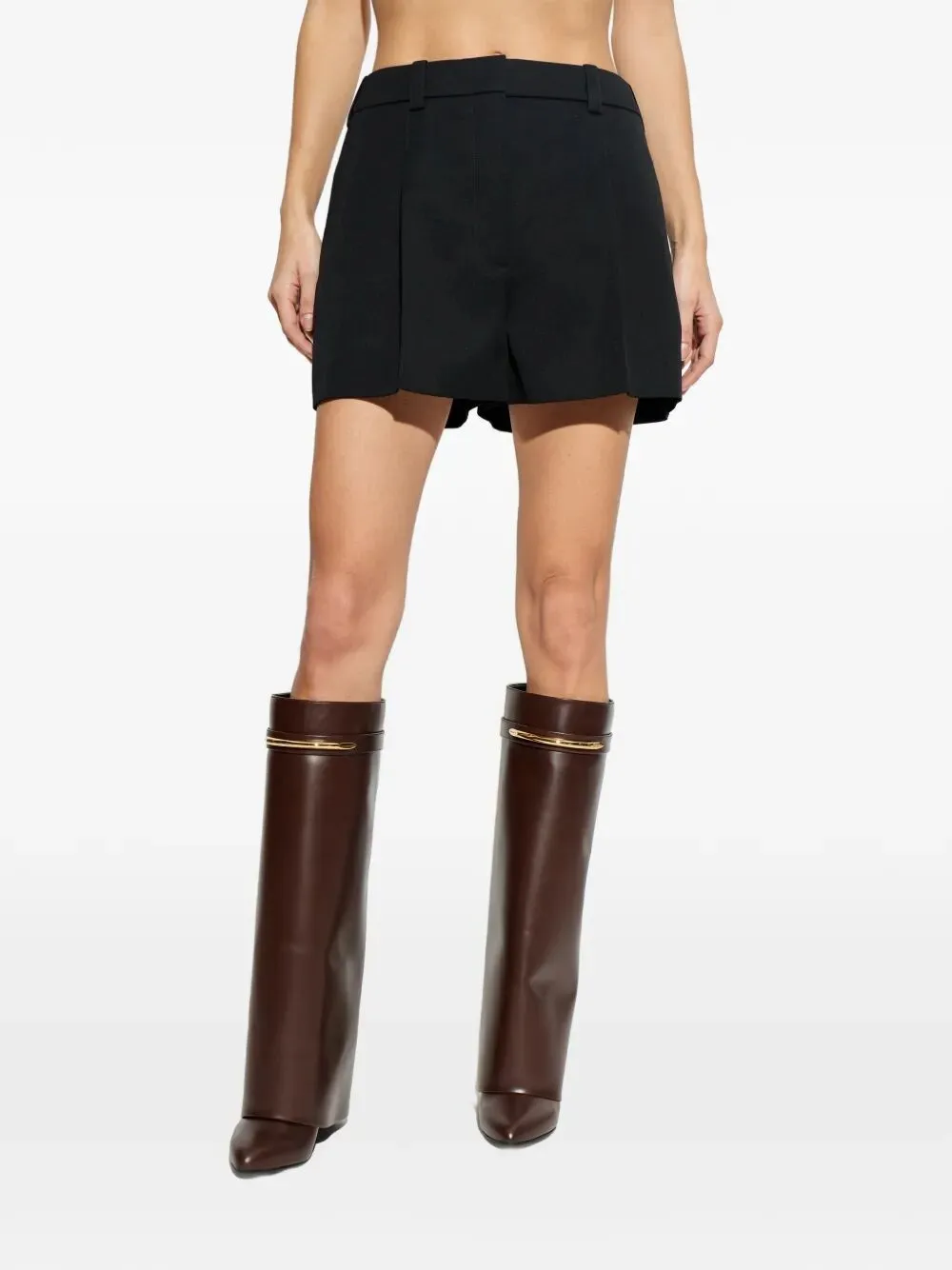 PLEATED WOOL SHORTS sold by Lord & Taylor product image thumbnail 3