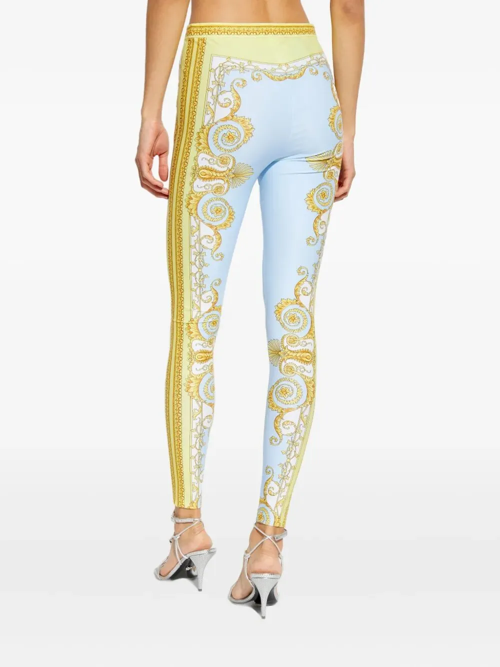BAROQUE-PRINT LEGGINGS sold by Lord & Taylor product image thumbnail 3