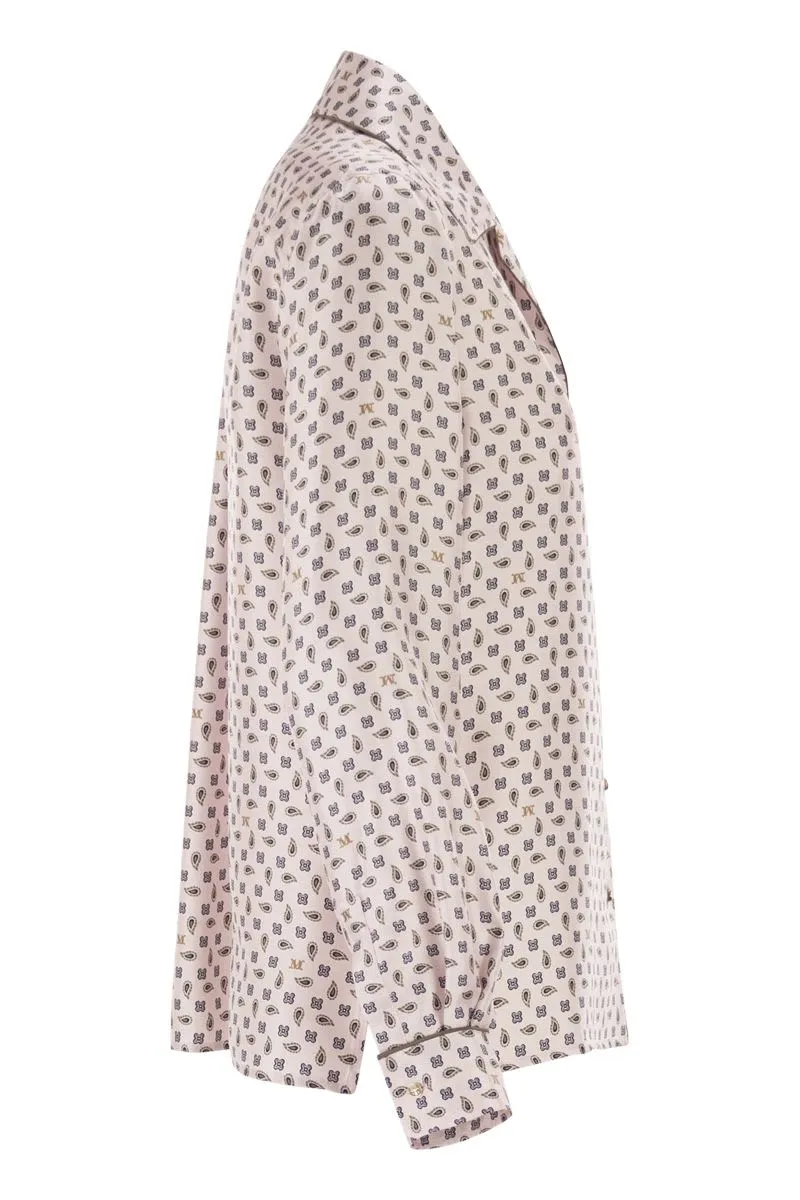 MXMDISCO - SEMI-FITTED PRINTED SILK SHIRT sold by Lord & Taylor product image thumbnail 3