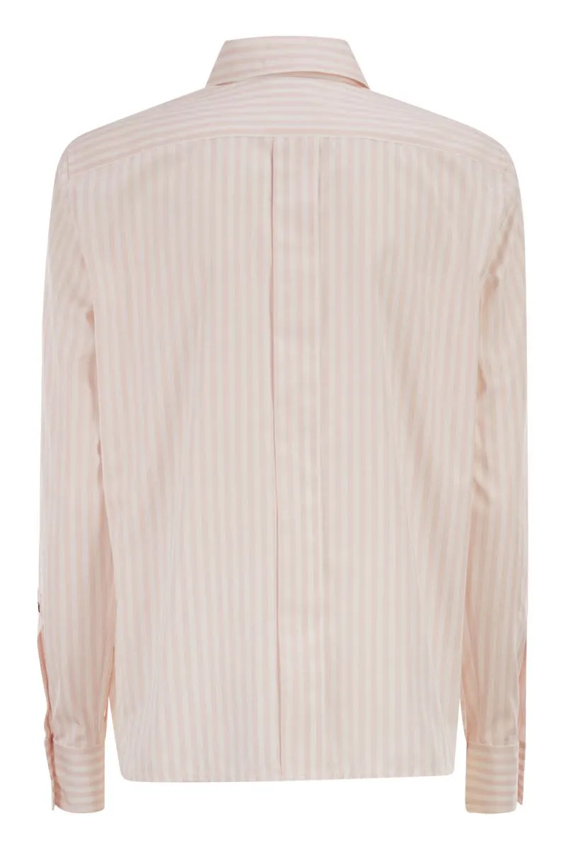 MXMACCENNI - STRIPED POPLIN SHIRT sold by Lord & Taylor product image thumbnail 2
