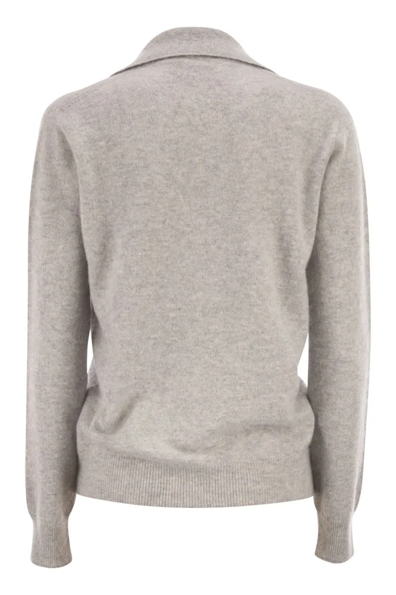 PATTY - V-NECK JUMPER WITH POLO COLLAR sold by Lord & Taylor product image thumbnail 2