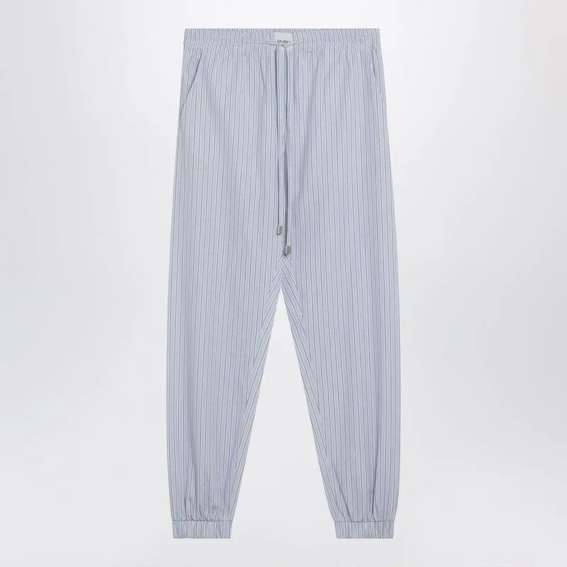 LIGHT BLUE/WHITE STRIPED TROUSERS sold by Lord & Taylor