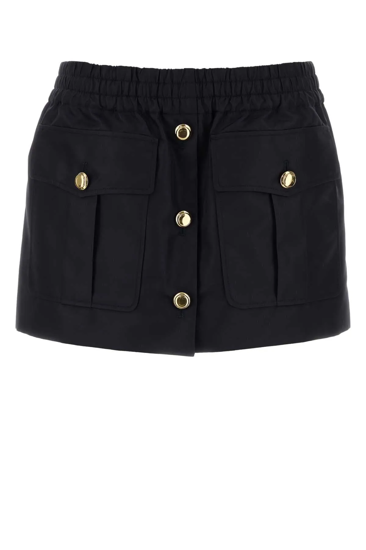 NAVY BLUE NYLON MINI SKIRT sold by Lord & Taylor