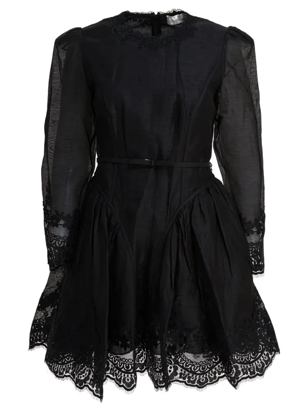 Hypnotic lace mini dress sold by Lord & Taylor