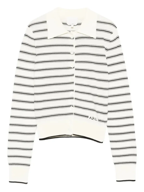 STRIPED CARDIGAN made by A.P.C.