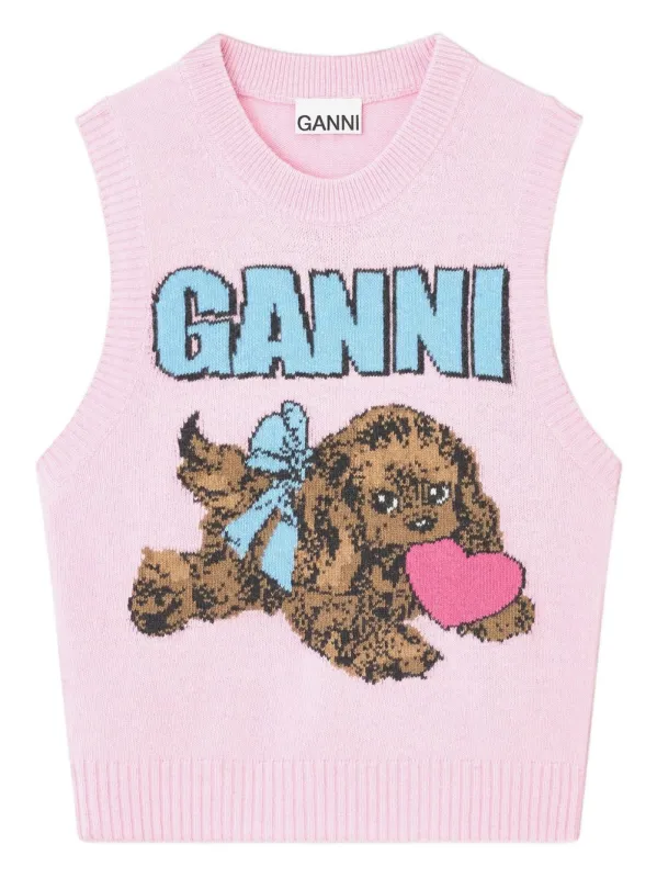 PUPPY VEST made by Ganni