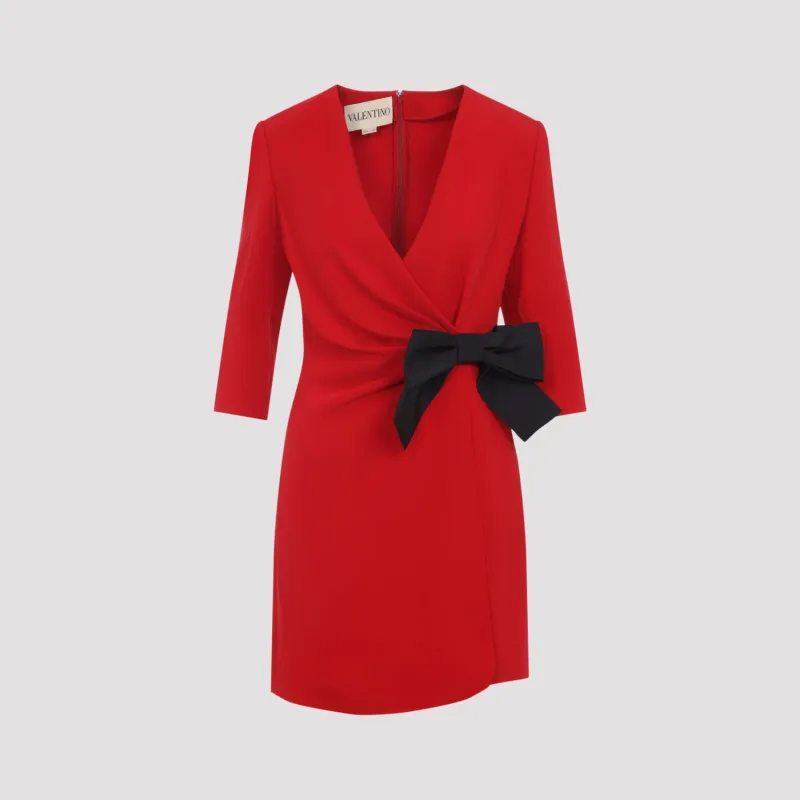 SILK MINI DRESS made by Valentino