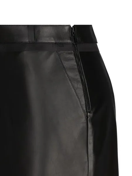 LEATHER SKIRT sold by Lord & Taylor product image thumbnail 3
