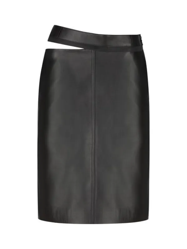 LEATHER SKIRT sold by Lord & Taylor