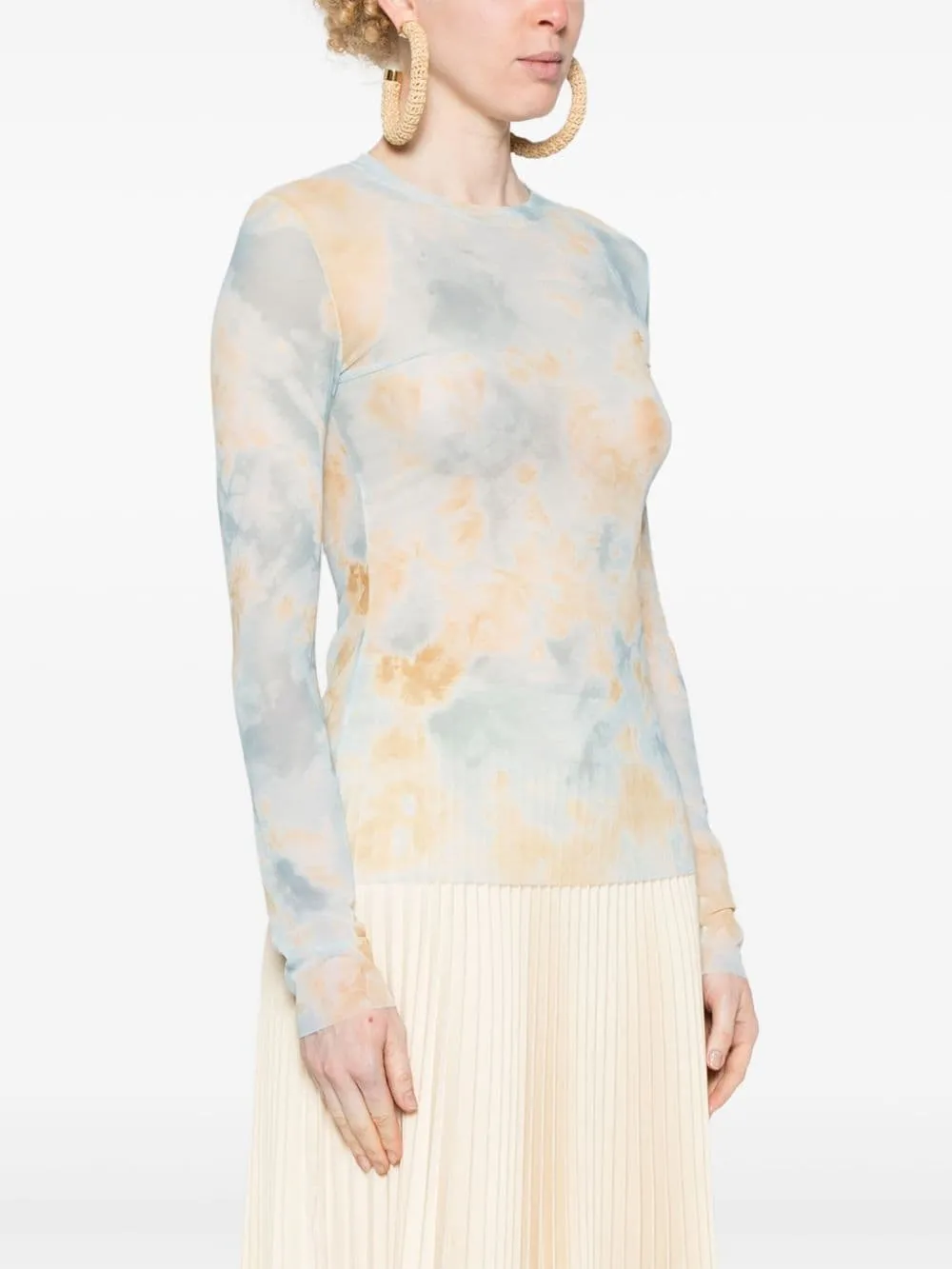 LONG SLEEVE PRINTED T-SHIRT sold by Lord & Taylor product image thumbnail 5