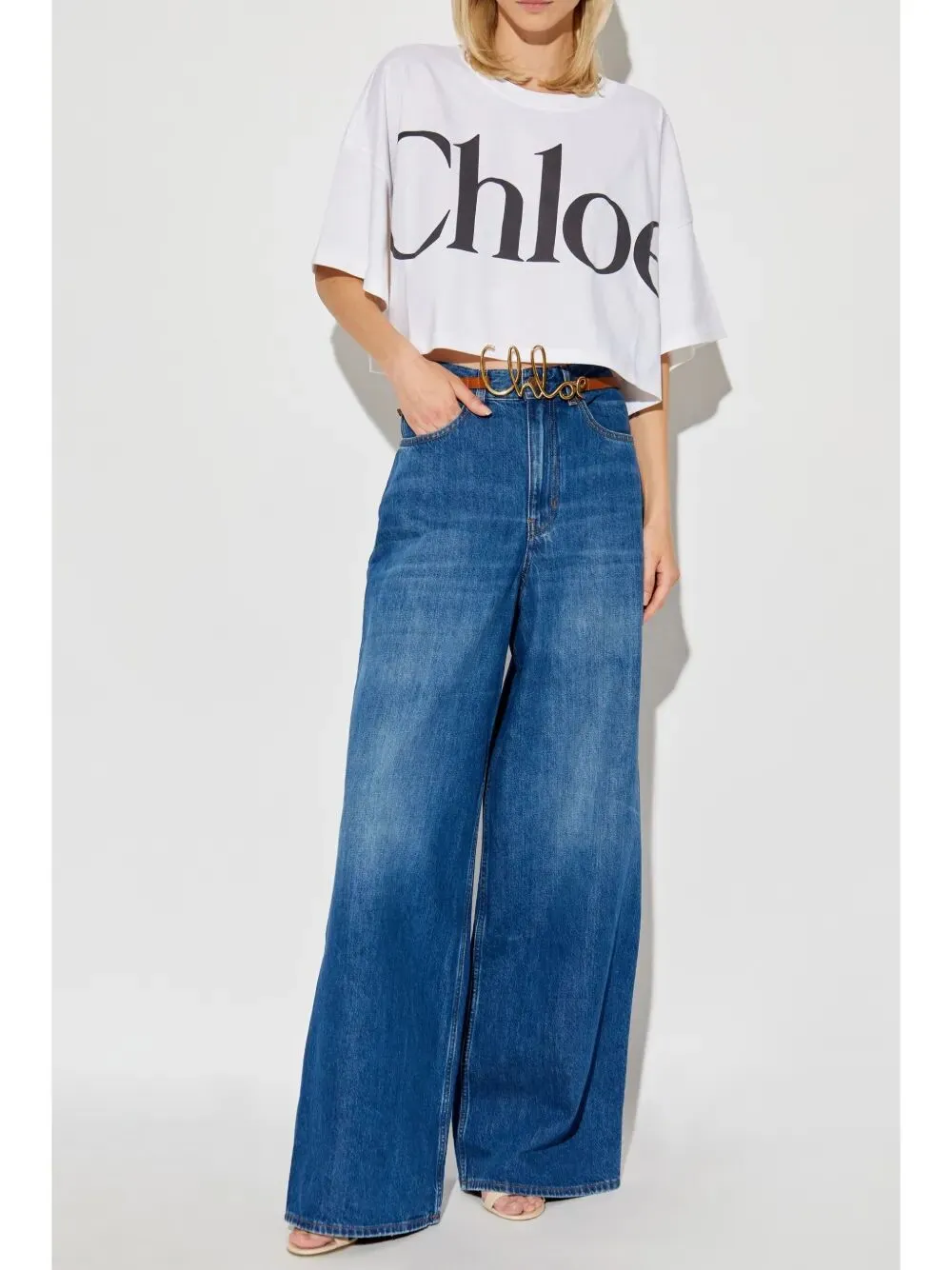 CLASSIC "" PRINTED OVERSIZED CROPPED T-SHIRT sold by Lord & Taylor product image thumbnail 3