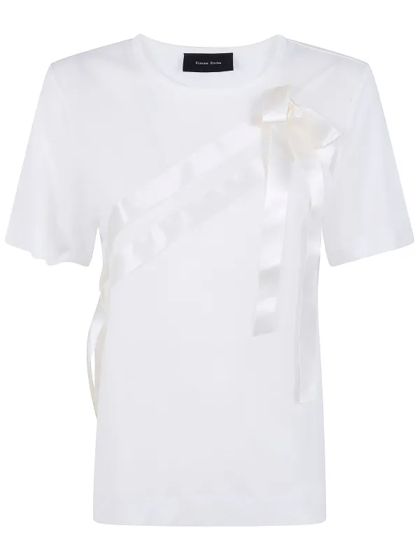 "BOW SASH" EASY T-SHIRT sold by Lord & Taylor