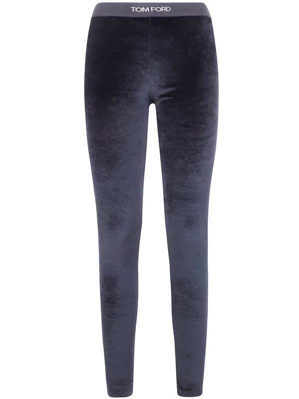 STRETCH LUSTROUS VELOUR LEGGINGS sold by Lord & Taylor