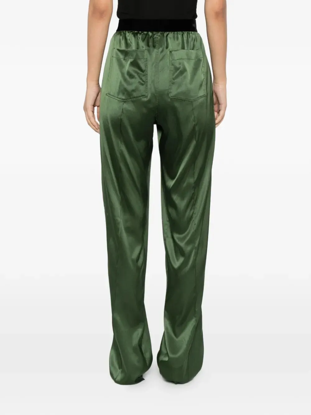 STRETCH SILK SATIN PJ PANTS sold by Lord & Taylor product image thumbnail 3