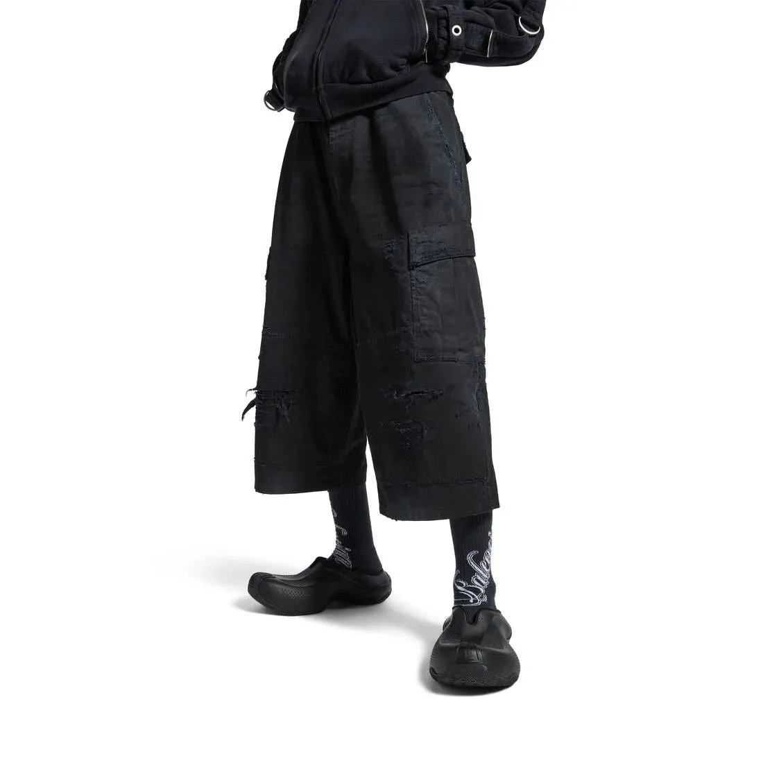 CROPPED CARGO PANTS sold by Lord & Taylor product image thumbnail 3