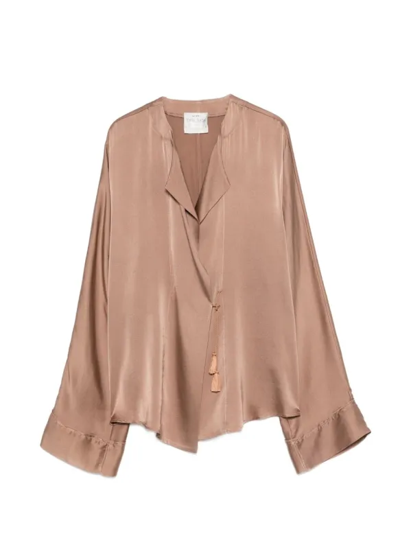 SILK SATIN SHIRT made by Forte Forte