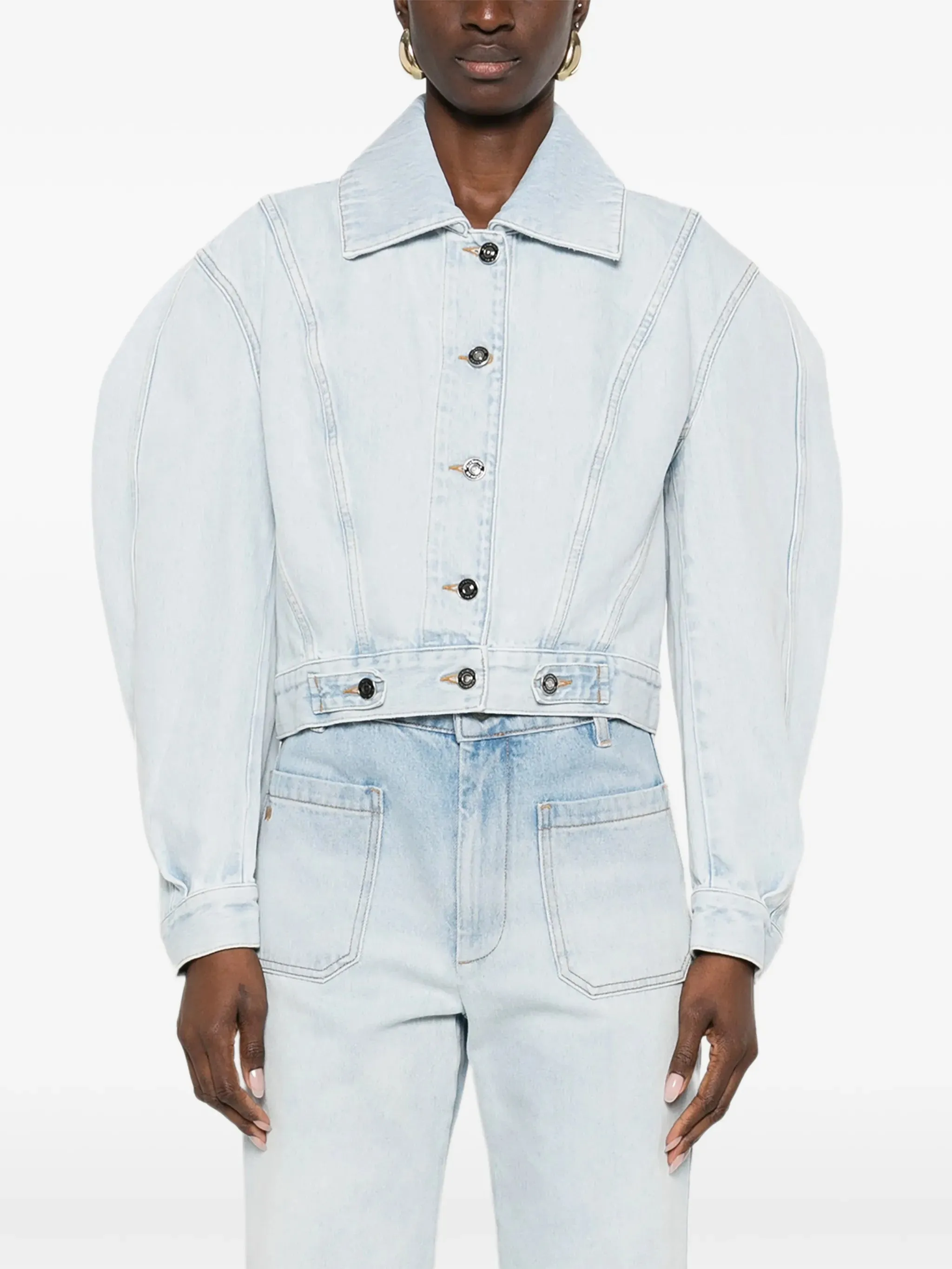 BACK-TO-FRONT COCOON JACKET sold by Lord & Taylor product image thumbnail 3