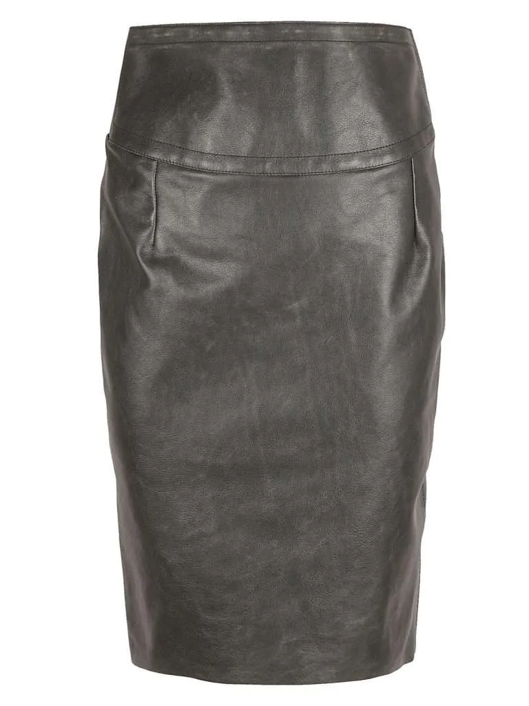 WOMEN'S MIDI BIKER SKIRT sold by Lord & Taylor
