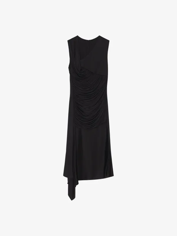 WOMEN'S DRAPPED MIDI DRESS sold by Lord & Taylor