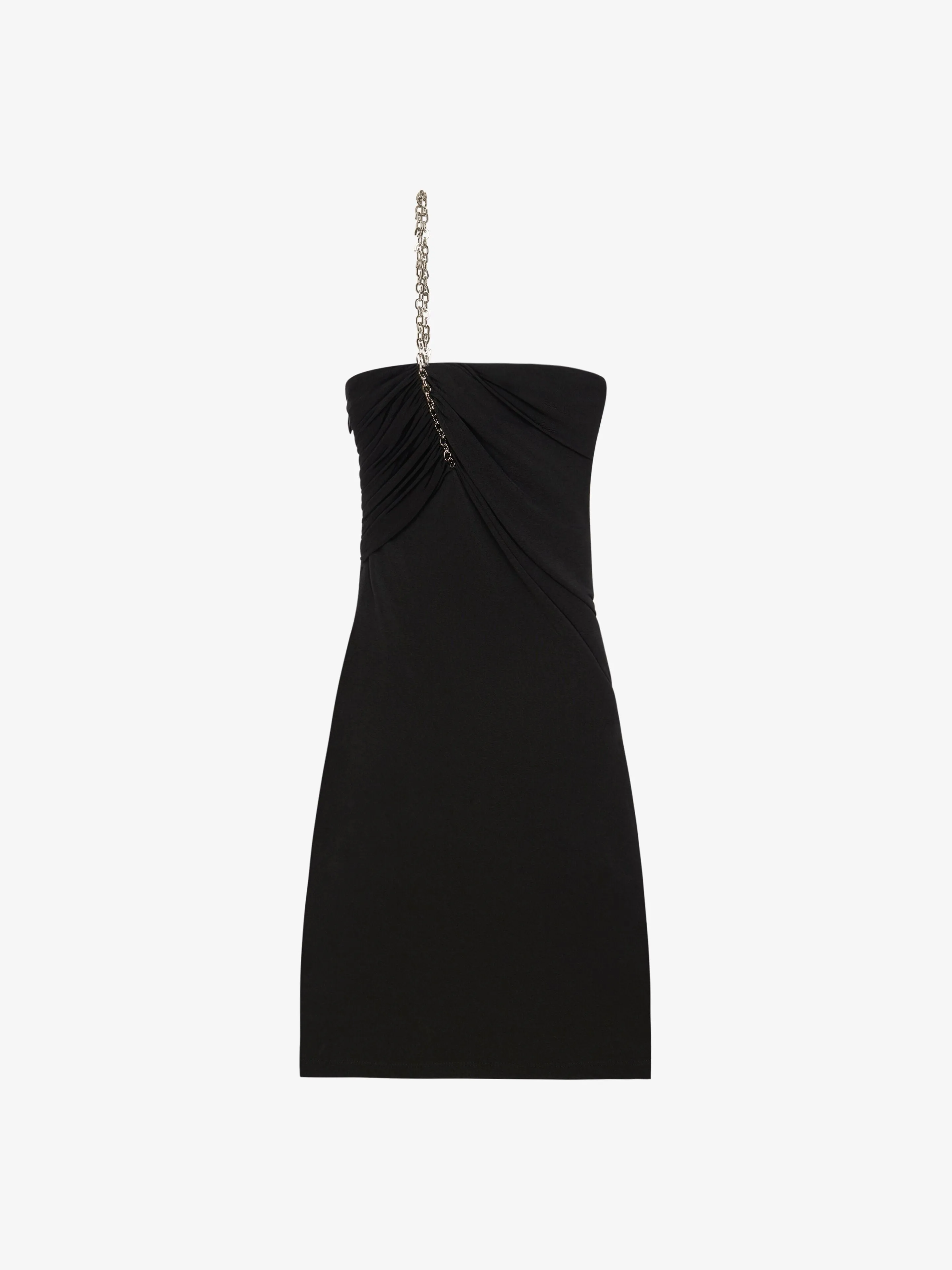 WOMEN'S STRAPLESS DRAPED DRESS W/ CHAIN sold by Lord & Taylor product image thumbnail 5