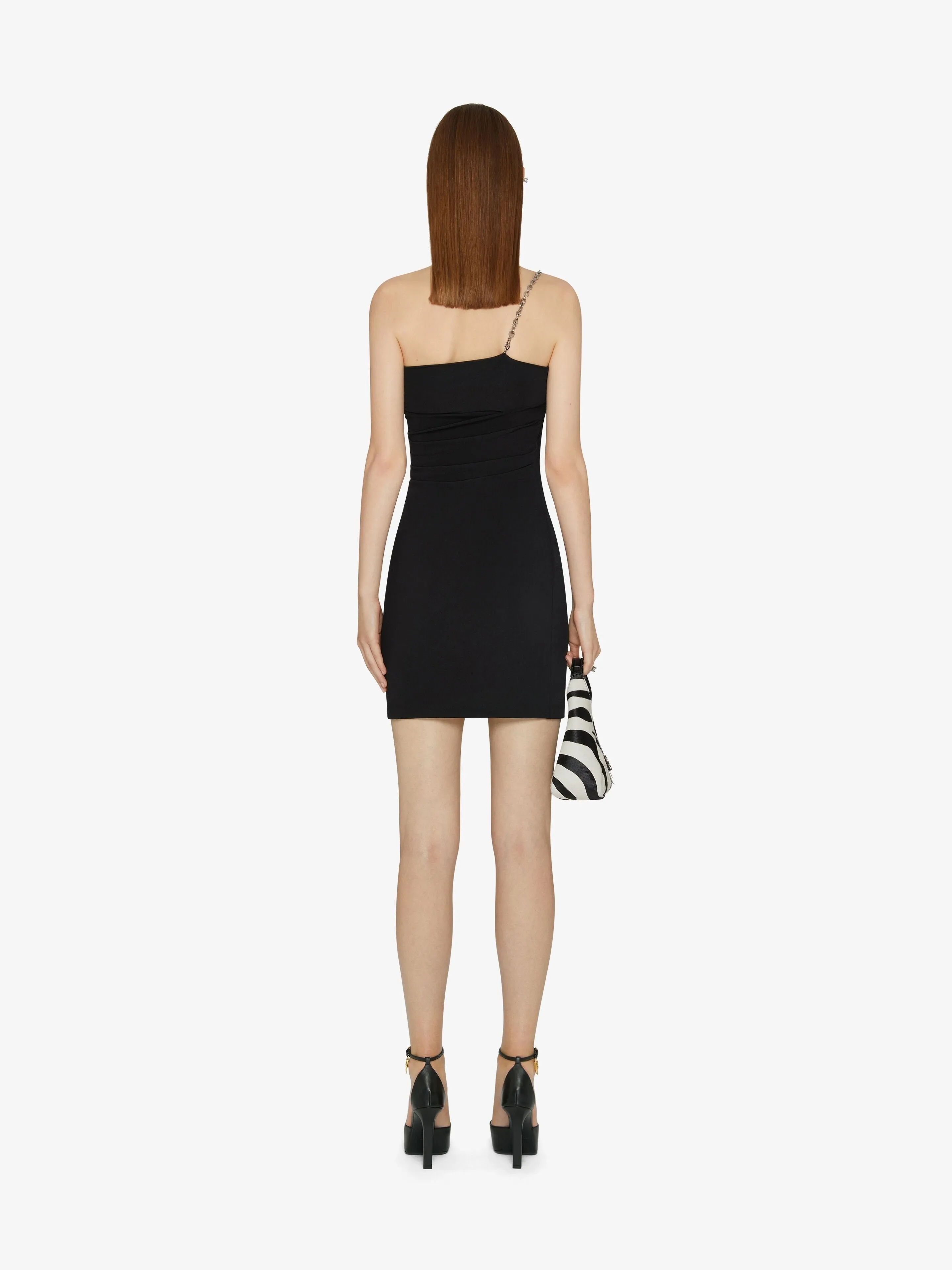 WOMEN'S STRAPLESS DRAPED DRESS W/ CHAIN sold by Lord & Taylor product image thumbnail 2
