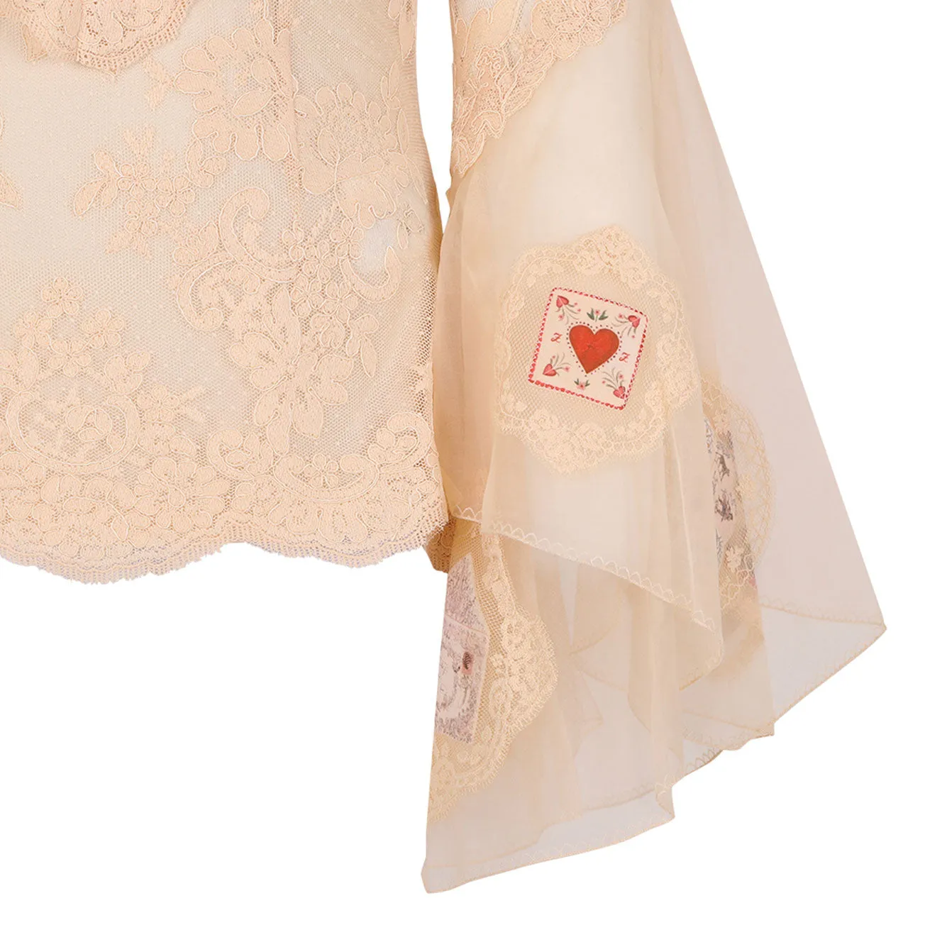 WHITE POLYESTER-BLEND TOP sold by Lord & Taylor product image thumbnail 4