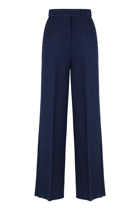 PIQUE WOOL TROUSERS sold by Lord & Taylor