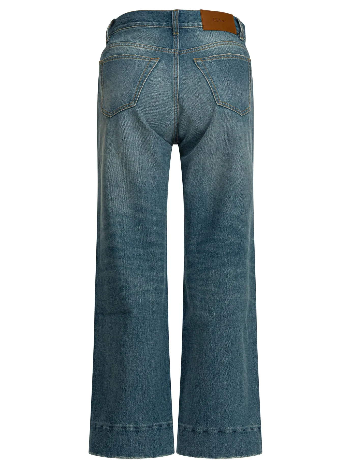 SHORT WIDE LEG JEANS sold by Lord & Taylor product image thumbnail 2