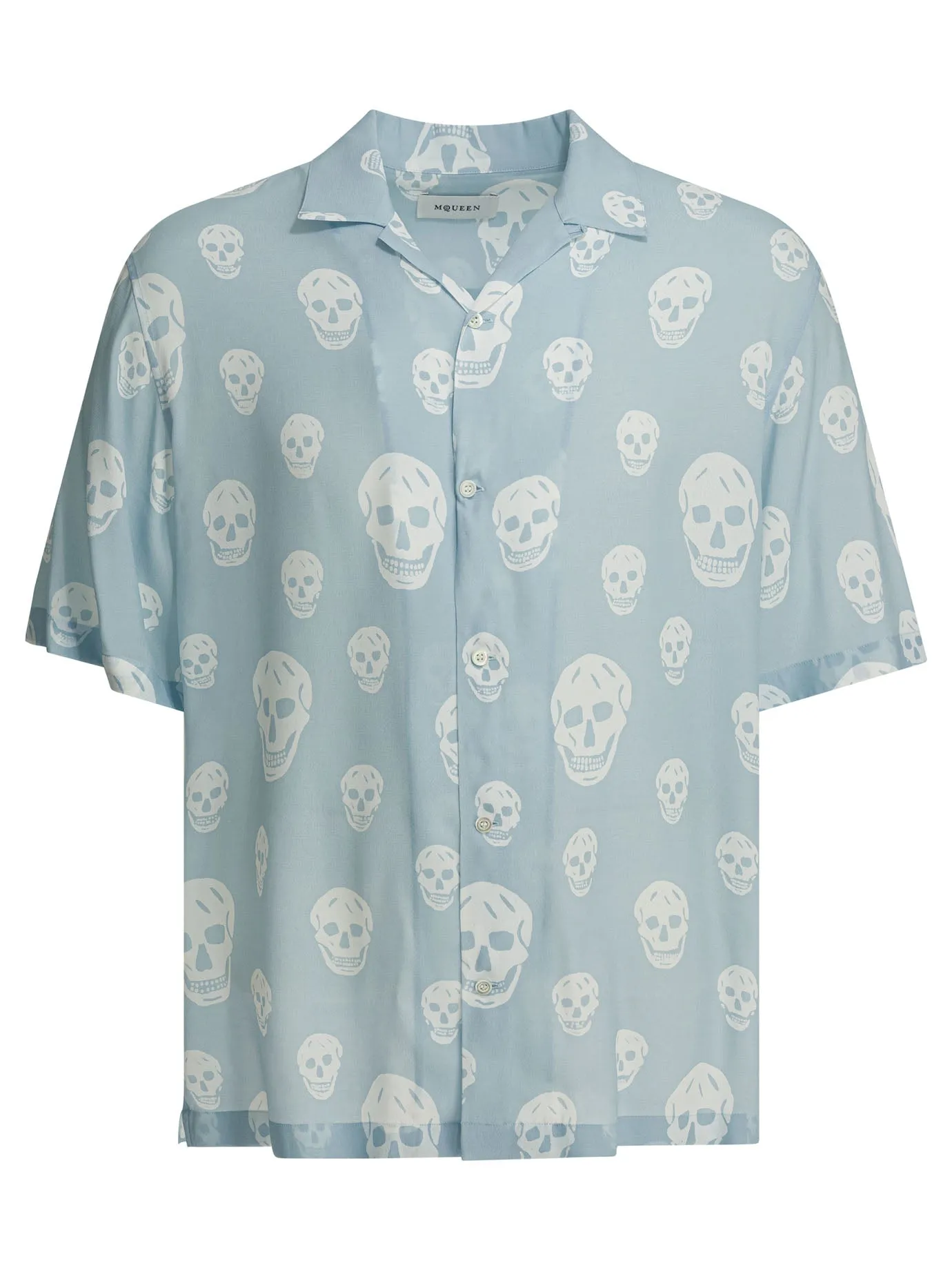 LIGHT BLUE VISCOSE SHIRT sold by Lord & Taylor