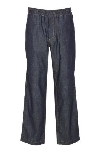 WIDE-LEG DENIM TROUSERS sold by Lord & Taylor