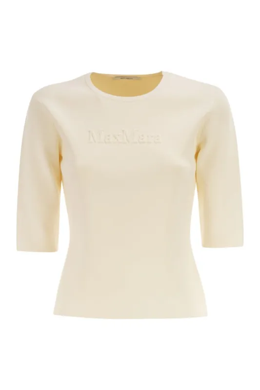 MXPAUSTERO - SHORT-SLEEVED TOP WITH EMBROIDERED LOGO sold by Lord & Taylor