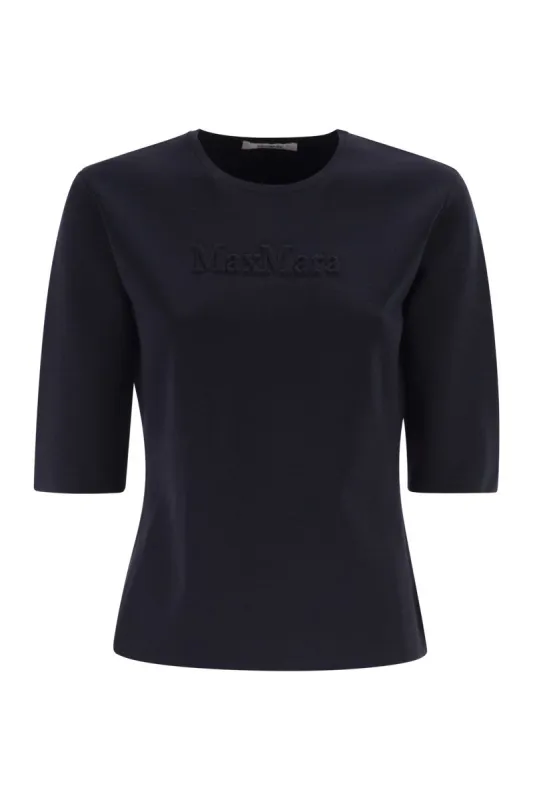 MXPAUSTERO - SHORT-SLEEVED TOP WITH EMBROIDERED LOGO sold by Lord & Taylor