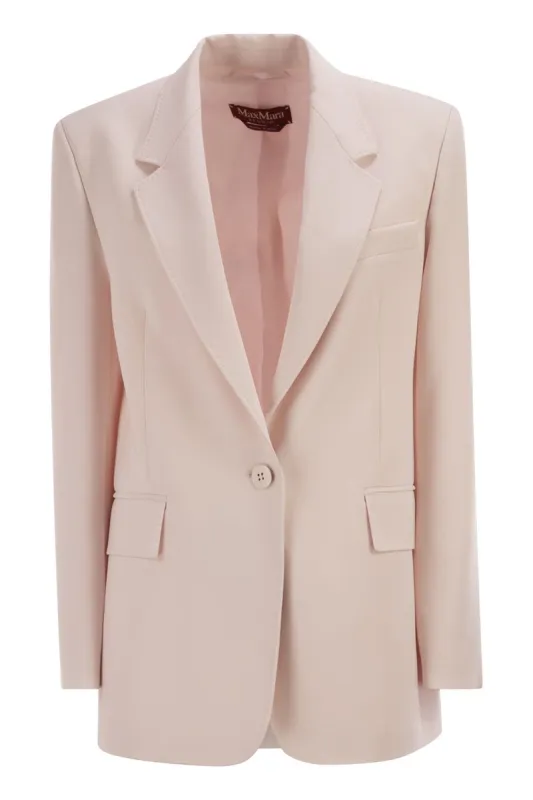 MSTBOSCO - SINGLE-BREASTED CADY BLAZER made by MaxMara