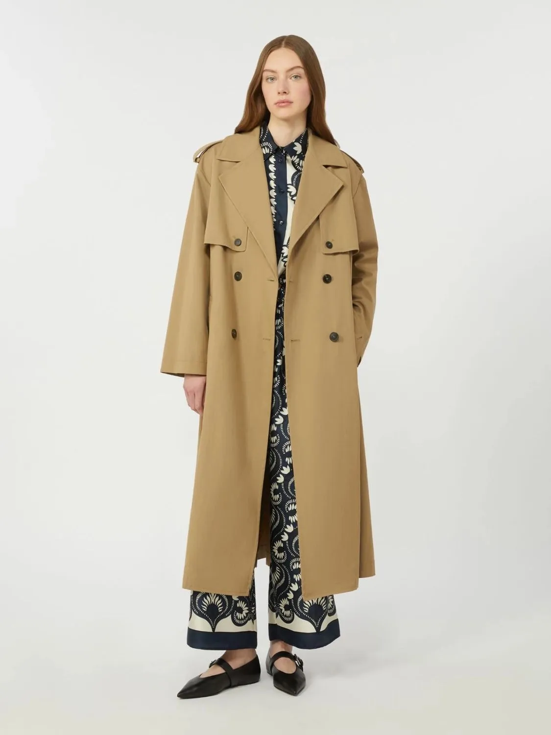 WKDOTTICO - FLOWING PRINTED SILK TROUSERS sold by Lord & Taylor product image thumbnail 2