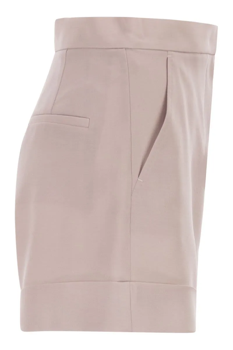 MXMCELEBRE - SHORTS IN WOOL, MOHAIR AND SILK CANVAS sold by Lord & Taylor product image thumbnail 3