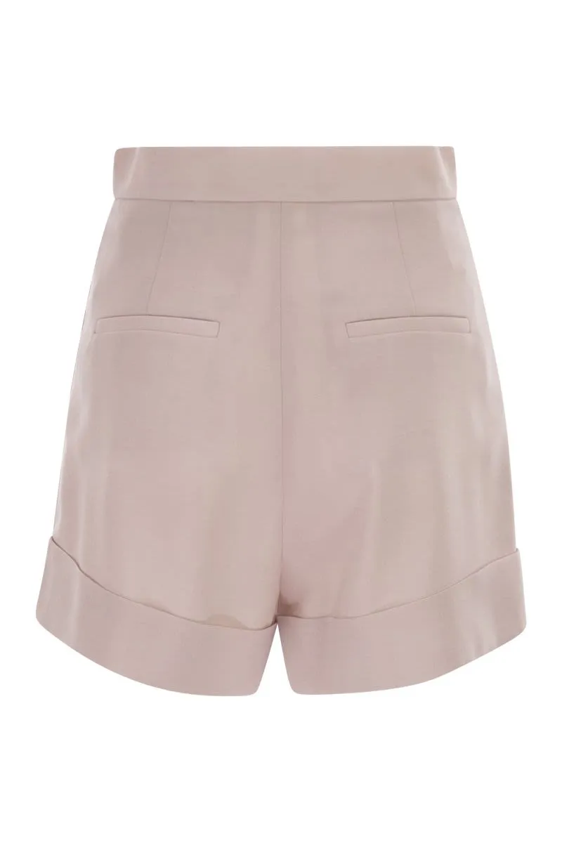 MXMCELEBRE - SHORTS IN WOOL, MOHAIR AND SILK CANVAS sold by Lord & Taylor product image thumbnail 2