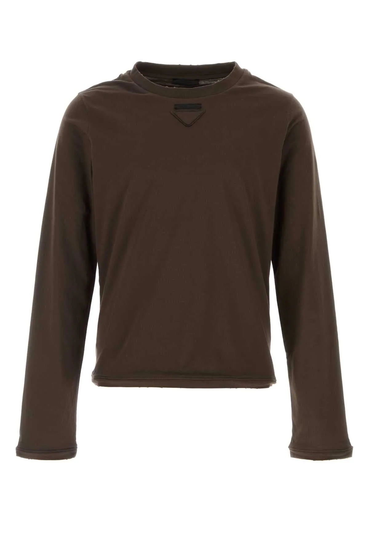 BROWN COTTON T-SHIRT sold by Lord & Taylor