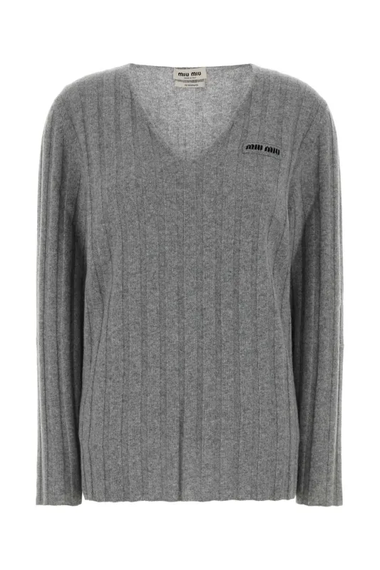 GREY WOOL BLEND SWEATER sold by Lord & Taylor